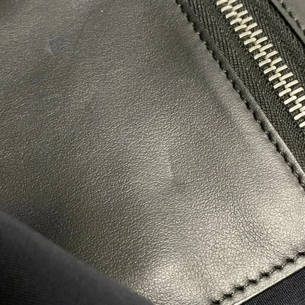 Auth FENDI Pecan Black Dark Brown Multi Jacquard Leather Tote Bag - Picture 10 of 15